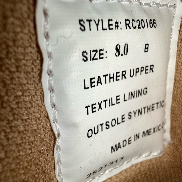 Cavender's Brown Ankle boots women's size 8 NWOT - Picture 5 of 9